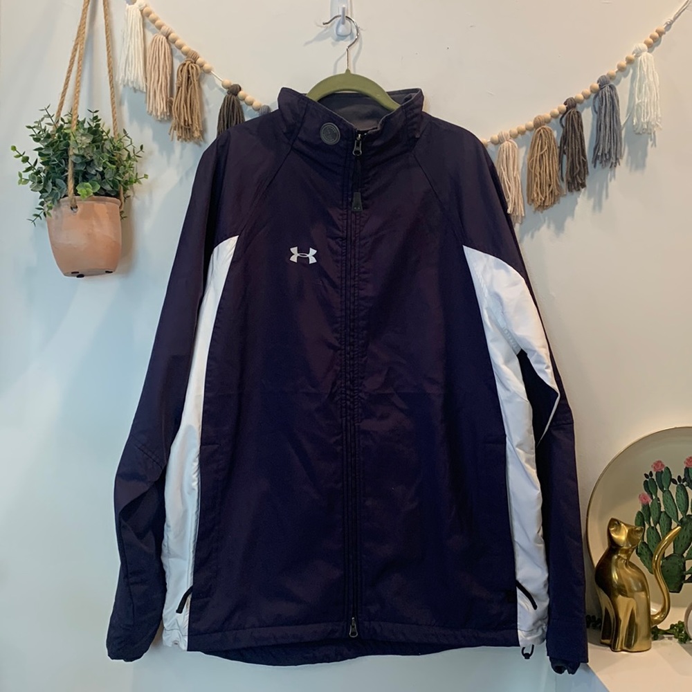 Under armor windbreaker jacket